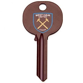 West Ham United FC Door Key (One Size) (Multicoloured)