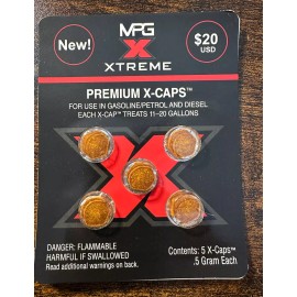 MPG Xtreme Xtreme MPG X-Caps Gas Additive Treatment Better Gas Mileage Save Money on Gas