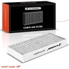 A-Premium 2-PC Cabin Air Filter with Activated Carbon Compatible with