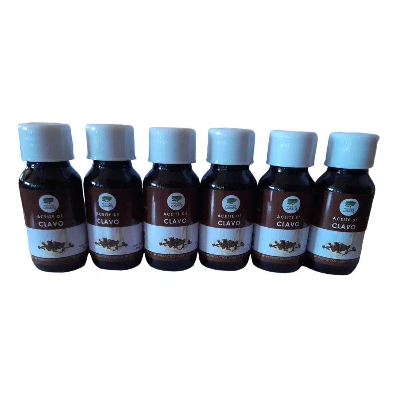 LOBATO Aceite De Clavo Pack 6 Piezas