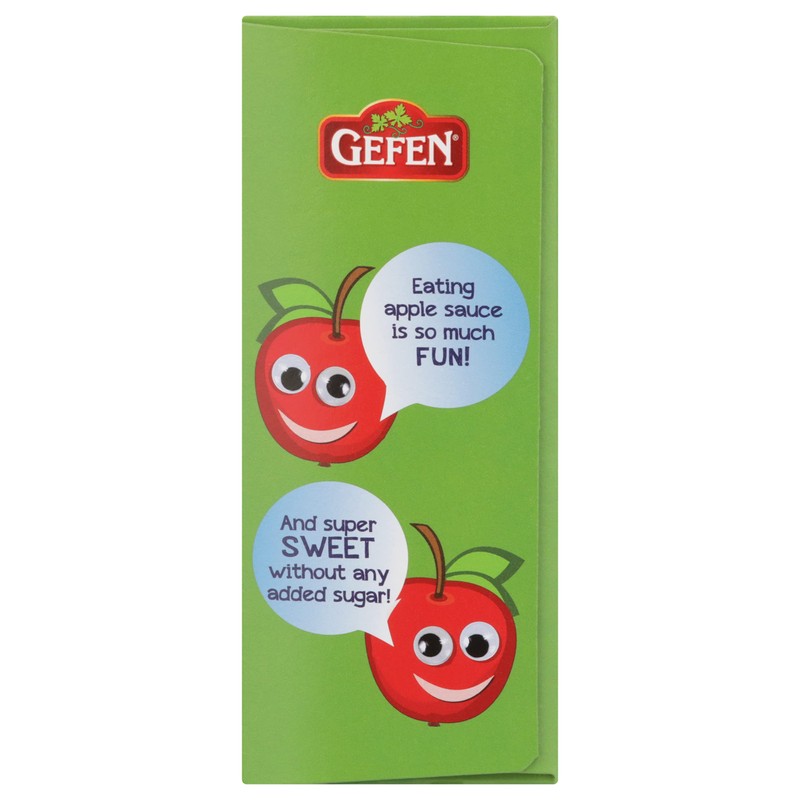 GEFEN APPLESAUCE POUCH UNSWTND 4PK
