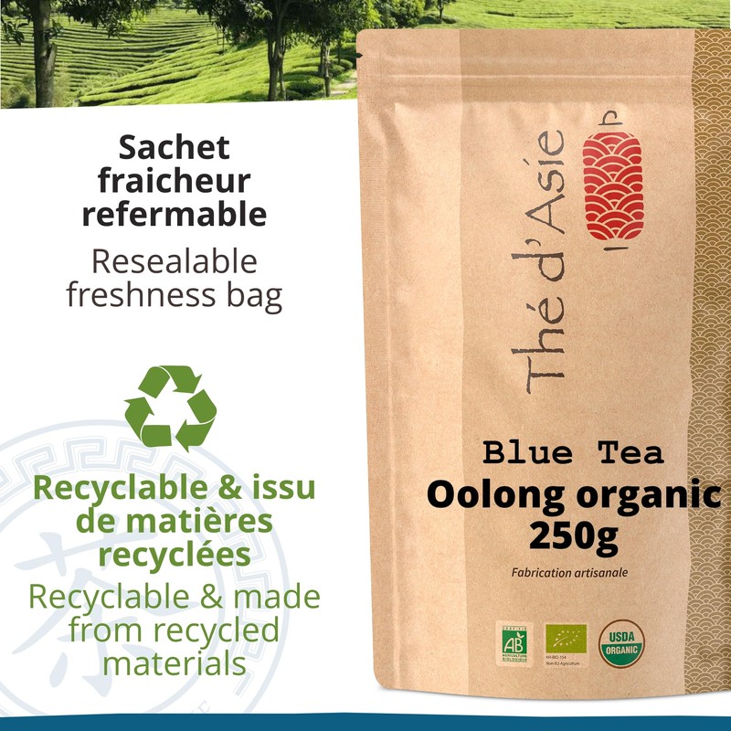 Khla - Organic Oolong Tea 250g - Loose Leaf -