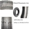 Electric Scooter tire,Scooter tires and Inner Tubes,10"Air Filled Tires, Can