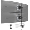 STANDOPIA Heavy-Duty Dual Vertical Monitor Arm with 32.2" Extended Pole
