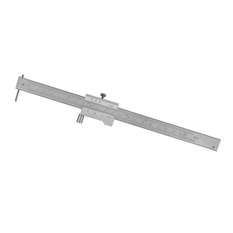 Stainless Steel Marking Gauge Scribing Tool 0-200mm Marking Caliper Parallel