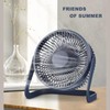 Chchmu USB Fan 5in Mini USB Desk Table Fan Personal