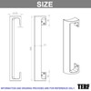 TERF® Heavy Duty Traditional Style Oval Grip Offset Cranked Door