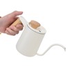 Stainless Steel Handle Drip Coffee Pot Long Gooseneck Spout Drip