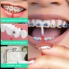 Yuanan 50 Pcs Interdental Brush, Dental Brashes Between Teeth, Floss