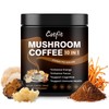 Mushroom Coffee Powder, 10 Mushroom Blend Supplements with Lion's Mane,