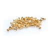 Pack of 100 Mini Wood Screws DIN 97 (Countersunk Head