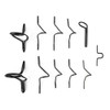 River Peak Titanium hurairoddogaidosetto 8 '3WT For Top sune-ku・ki-pa- Meter, 10 Pcs