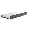 Donco Kids Trundle Bed, Twin, Dark Grey