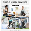 SANBREVE Mandil Delantal Para Chef Anti-agua Poliéster Algodón 2 Pcs