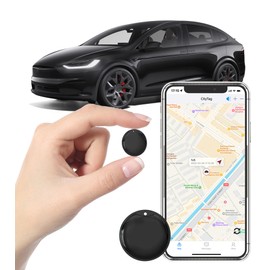 GPS Tracker for Vehicles - Car Tracker Device Hidden for Vehicles, Real-Time Mini Tracker Device for Vehicles, No Monthly Fee or Subscription No SIM Card Required(Available for Android and iOS)