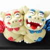 Fukufuku Hugshisa Protection Evil Protection Good Luck Figurine Okinawa Souvenir