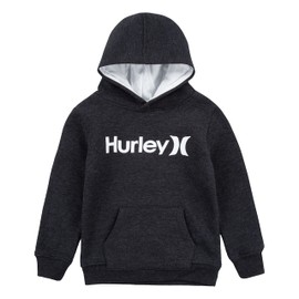 Hurley Boys One And Only Pullover Athletic-hoodies, Black Heather, 4T US