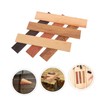 DOITOOL 6pcs Replacement Wood Panels Textured Wooden Slats for Garden