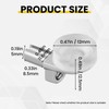 SATUY 5mm Shelf Support Peg with Suction Cup, Heavy Duty