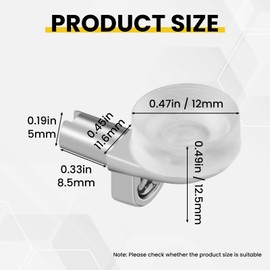 SATUY 5mm Shelf Support Peg with Suction Cup, Heavy Duty Shelves Support Holders, 20pcs 1/5 Inch Shelf Pins Metal Adjustable Shelf Pegs for Kitchen Bookshelf Wardrobe Shelves Cupboard