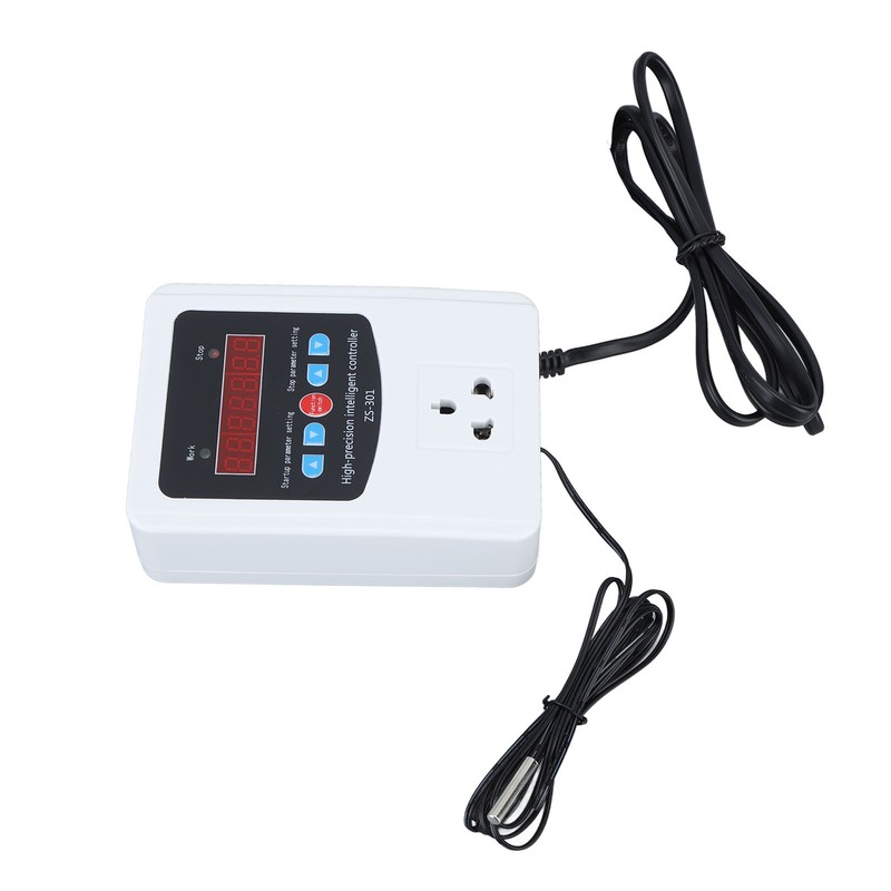 1500W Greenhouse Temperature Controller Digital Air Temperature Controller Thermostat LCD