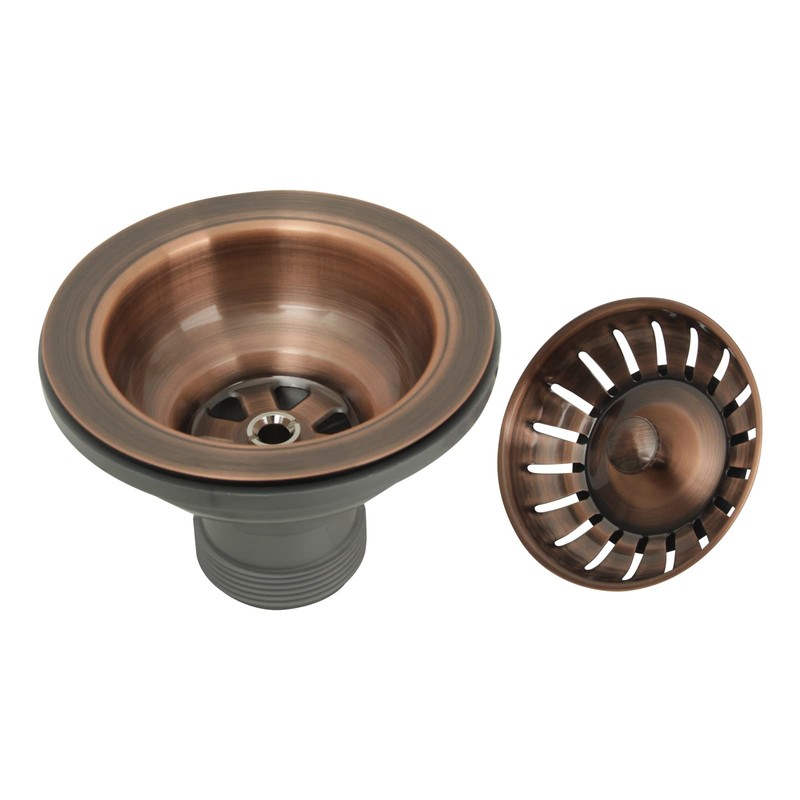 Antique Copper Finish Kitchen Sink Stopper Replacement for 3-1/2 Inch