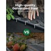 GROWNEER 100 Packs 12 Inches Landscape Staples Heavy Duty 11