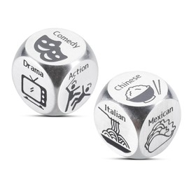 Wedding Gifts for Couples 2024,Couple Games for Date Night Food Decider Gift for Husband Wedding Anniversary Birthday Gifts 2 PCS Wife Anniversary GIF for Men Date Night Idea Wedding Gifts for Couple