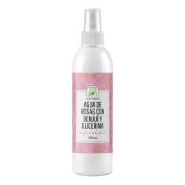 Agua De Rosas Con Benjuí & Glicerina (500ml)