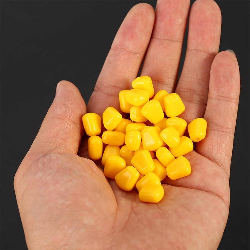 Ejoyous Artificial Corn Baits for Fishing, Pack of 50 Fake