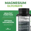 ForestLeaf Pure Magnesium Glycinate 400mg Serving - High Absorption Magnesium