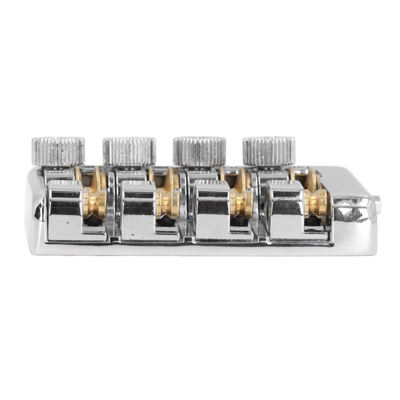 4 String Headless Electric Bass Bridge Zinc Alloy Brass Bridge