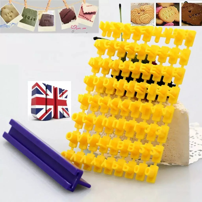 Launers Marcador De Letras Y Números Para Hornear Galletas Sello