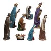 Kurt Adler Resin Nativity Figurine Set, 9-Inch, Set of 8