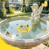 5 Pack Floating Bee Islands, Foam Bee Watering Stations &