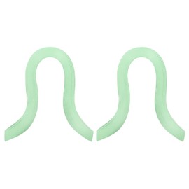 PATIKIL 240pcs Quilling Strips Paper, 3mm x 39cm Origami Paper Quilling Kits for Adults Beginner Art DIY Craft Christmas, Light Green