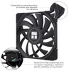 TR TL-C12015B Computer Case Fan, 4 Pin Silent PWM Fan,
