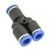 IQS Y-Connector Reducing 12 mm - 8 mm, IQS Standard