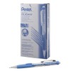 Pentel Twist-Erase CLICK Mechanical Pencil, (0.7mm), CLEAR Barrel, Sky Blue