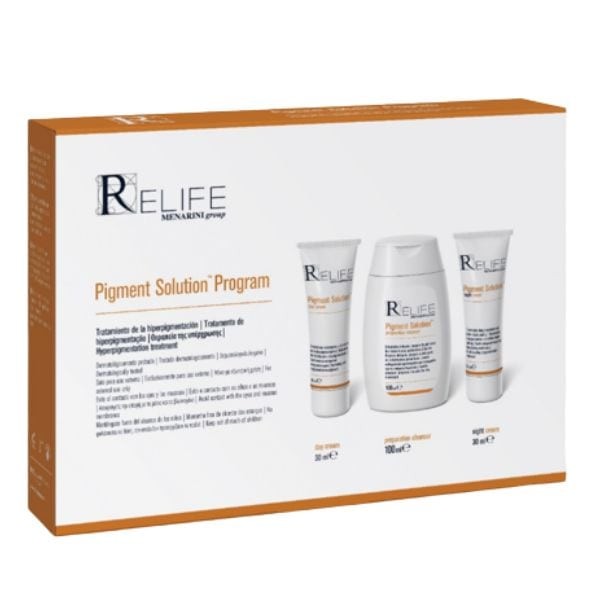 Relife Pigment Solution Program with Preparation Cleanser 100 ml + Day Cream 30 ml + Night Cream 30 ml