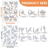 FDKYOEK 62 PCS PCS Bird Window Clings, Bird Anti-Collision Window