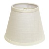 Udorich Elegant White Fabric Lampshade for Cozy Light, Timeless Design