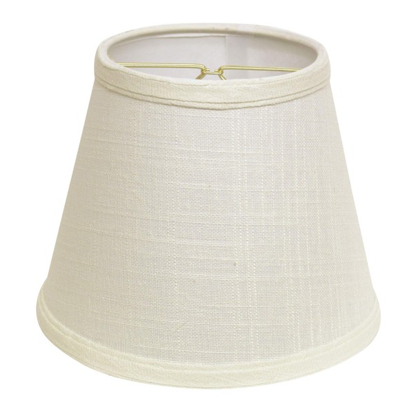 Udorich Elegant White Fabric Lampshade for Cozy Light, Timeless Design