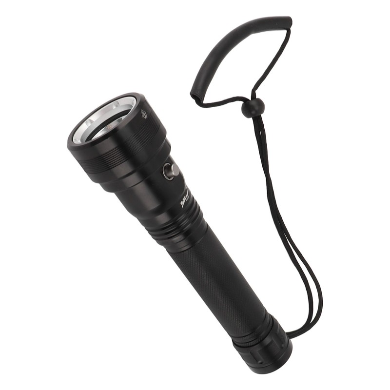 Scuba Diving Flashlight 6000lm IPX8 Waterproof Underwater LED Dive Light
