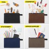 KOYYTO 8 Pack Canvas Tool Pouch with Zipper,Upgrade 16 oz