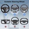 2 in 1 Large Steering Wheel Desk with Dual Slide-Out