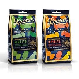 Leone da 1857 Gourmet Candy Shelf Torino Mojito and Spritz Gluten Free and Vegan 2 x 125 g