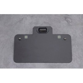 USC HUMVEE LICENSE PLATE BRACKET REAR + LIGHT & Hardware kit Hummer H1