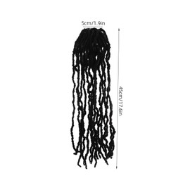 Beavorty Dreadlocks Faux Locs Wig Braiding Hair Extensions Micro Braids Synthetic Hair for Women Unique Style