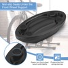 Black Bike Wheel Training Stand Front Wheel Riser, Indoor Trainers,
